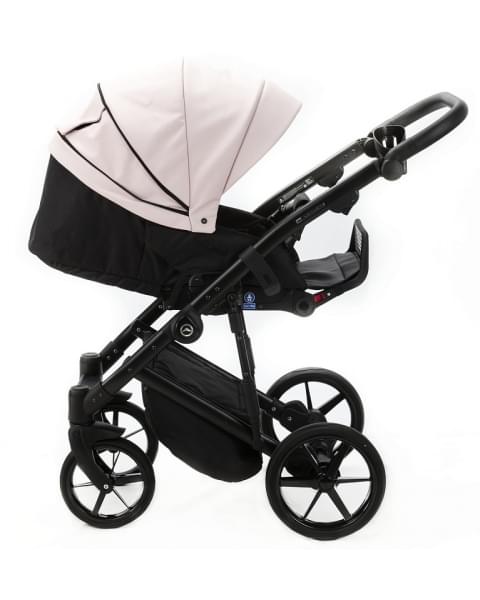 Детская коляска Adamex Mobi Deluxe 2 в 1 M-SA15 (СВ.РОЗОВАЯ КОЖА)