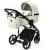 Детская коляска Adamex Mobi Deluxe 2 в 1 M-SA25 (МОЛОЧНЫЙ КОЖА)