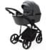 Детская коляска Adamex Mobi Deluxe 2 в 1 M-SA32 (СЕРАЯ КОЖА)
