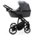 Детская коляска Adamex Mobi Deluxe 2 в 1 M-SA32 (СЕРАЯ КОЖА)