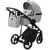 Детская коляска Adamex Mobi New 2 в 1 MN-TK1 TIP (СВ.СЕРЫЙ)