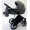 Детская коляска Adamex Porto 2 в 1 PO-PS05 (СЕРЫЙ+Т.СЕРАЯ КОЖА)