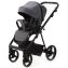 Детская коляска Adamex Quantum 2 в 1 Q-TK66 (Т.СЕРЫЙ)