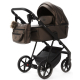 Детская коляска Adamex Vasco Deluxe 2 в 1 V-SM16 (БЕЖ МЕТАЛИК КОЖА)