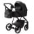 Детская коляска Adamex Vasco Deluxe 3 в 1 V-SA02 (ЧЕРНАЯ КОЖА)
