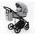 Детская коляска Adamex Zico 2 в 1 Z-TK03B СВ.СЕРАЯ КРУПНАЯ БЕРЕЗКА
