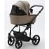 Детская коляска Adamex Zico Deluxe 2 в 1 Z-SA09 ТЕМНО-БЕЖЕВАЯ КОЖА