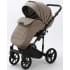 Детская коляска Adamex Zico Deluxe 2 в 1 Z-SA09 ТЕМНО-БЕЖЕВАЯ КОЖА