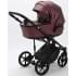 Детская коляска Adamex Zico Deluxe 3 в 1 Z-SM08 Т.СИРЕН.ПЕРЛ КОЖА