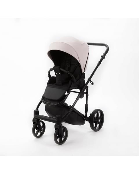 Детская коляска Adamex Zico Deluxe New 3 в 1 ZN-SA15 СВЕТЛО-РОЗОВАЯ КОЖА