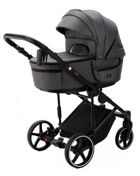 Детская коляска Adamex Zico New 2 в 1 ZN-TK57 TIP (ТЕМНО-СЕРЫЙ)