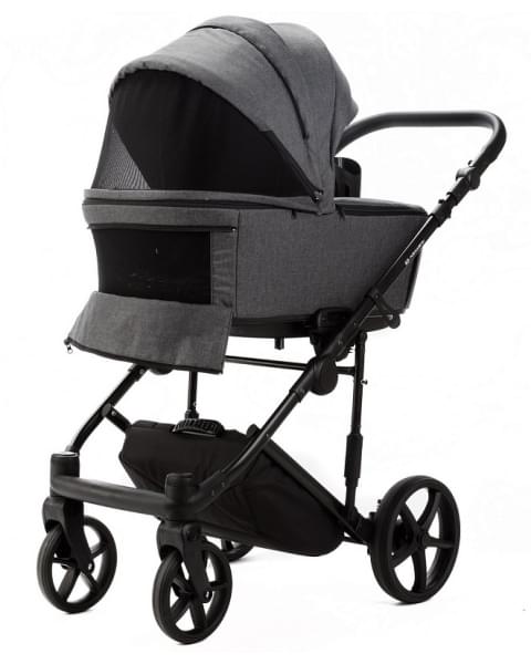 Детская коляска Adamex Zico New 2 в 1 ZN-TK57 TIP (ТЕМНО-СЕРЫЙ)