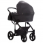 Детская коляска Bebetto Magnum Light Pro 2 в 1 04 т.серая кожа