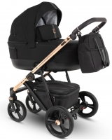 Детская коляска Camarelo Belagio 2 в 1 BG-04 чёрный жаккард