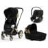 Детская коляска Cybex Priam IV Cloud Z i-Size 3 в 1 Jeremy Scott Wings