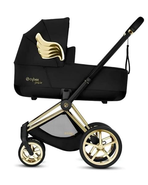 Детская коляска Cybex Priam IV Cloud Z i-Size 3 в 1 Jeremy Scott Wings