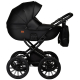 Детская коляска Indigo Mio Eco Plus 14 2 в 1 01 черная кожа