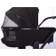 Детская коляска Peppy Monaco 2 в 1 Royal black (черный), рама черный глянец