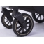 Детская коляска Peppy Monaco 2 в 1 Royal black (черный), рама черный глянец