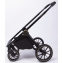 Детская коляска Peppy Monaco 2 в 1 Royal black (черный), рама черный глянец