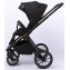 Детская коляска Peppy Monaco 2 в 1 Royal black (черный), рама черный глянец