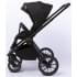 Детская коляска Peppy Monaco 2 в 1 Royal black (черный), рама черный глянец