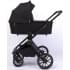 Детская коляска Peppy Monaco 2 в 1 Royal black (черный), рама черный глянец