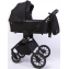 Детская коляска Peppy Monaco 2 в 1 Royal black (черный), рама черный глянец