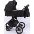 Детская коляска Peppy Monaco 2 в 1 Royal black (черный), рама черный глянец