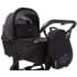 Детская коляска Peppy Monaco 2 в 1 Royal black (черный), рама черный глянец