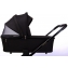 Детская коляска Peppy Monaco 2 в 1 Royal black (черный), рама черный глянец
