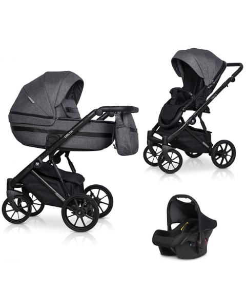 Детская коляска Riko Basic Delta 3 в 1 05 Carbon