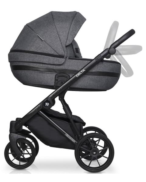 Детская коляска Riko Basic Delta 3 в 1 05 Carbon