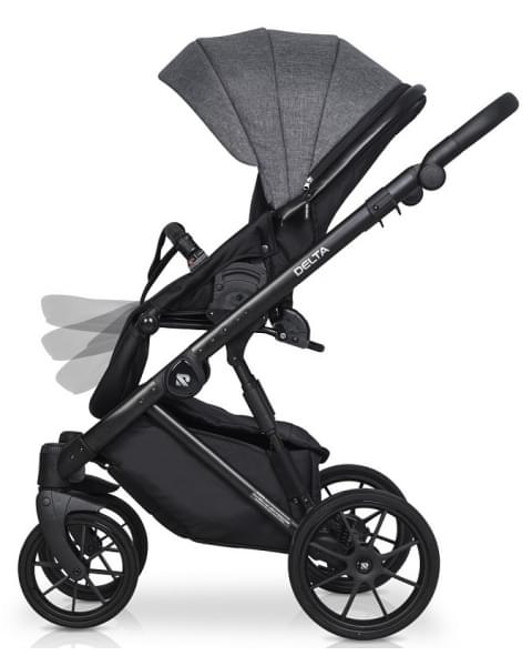 Детская коляска Riko Basic Delta 3 в 1 05 Carbon