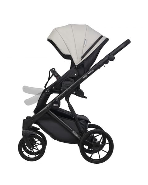 Детская коляска Riko Basic Montana Ecco 2 в 1 31 Light Silver-Black