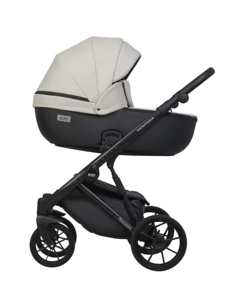 Детская коляска Riko Basic Montana Ecco 2 в 1 31 Light Silver-Black