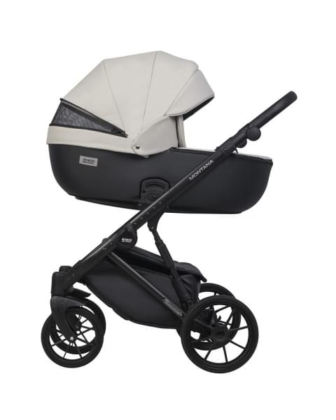 Детская коляска Riko Basic Montana Ecco 2 в 1 31 Light Silver-Black