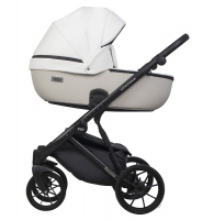 Детская коляска Riko Basic Montana Ecco 2 в 1 32 White-Light Silver