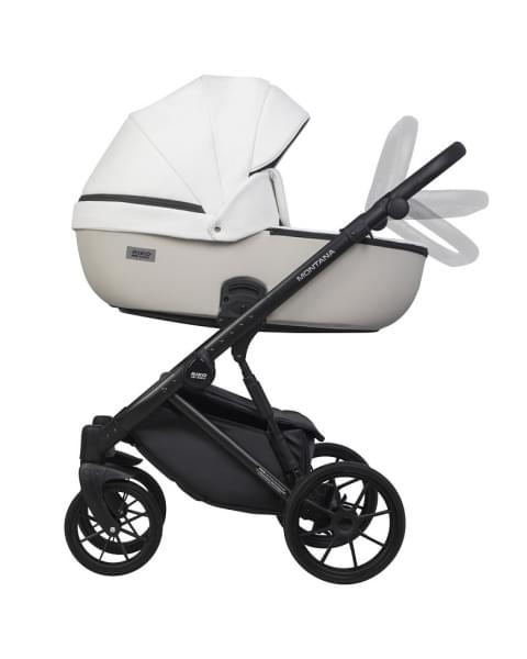 Детская коляска Riko Basic Montana Ecco 2 в 1 32 White-Light Silver