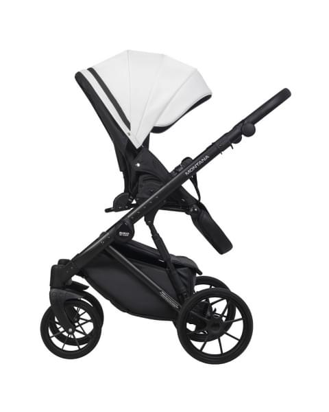 Детская коляска Riko Basic Montana Ecco 2 в 1 32 White-Light Silver
