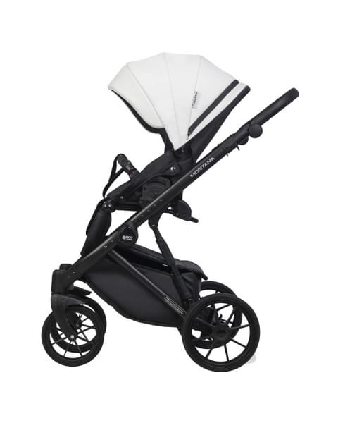 Детская коляска Riko Basic Montana Ecco 2 в 1 32 White-Light Silver