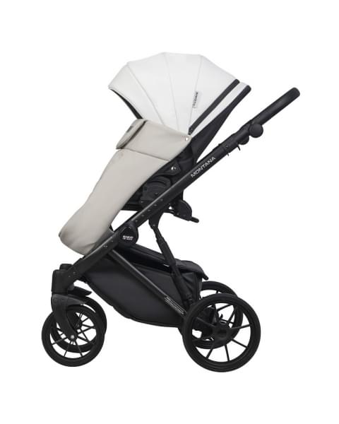 Детская коляска Riko Basic Montana Ecco 2 в 1 32 White-Light Silver