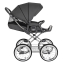 Детская коляска Roan Bass Next Classic d14 2 в 1 RCL253/1 Steel Grey