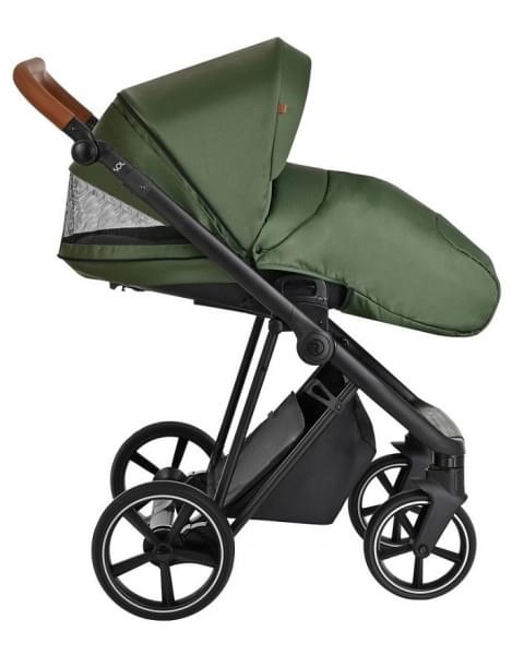 Детская коляска Roan Sol 3 в 1 с автокреслом Tutis Elo Lux EduSky Black RSL/1013 Boho Green