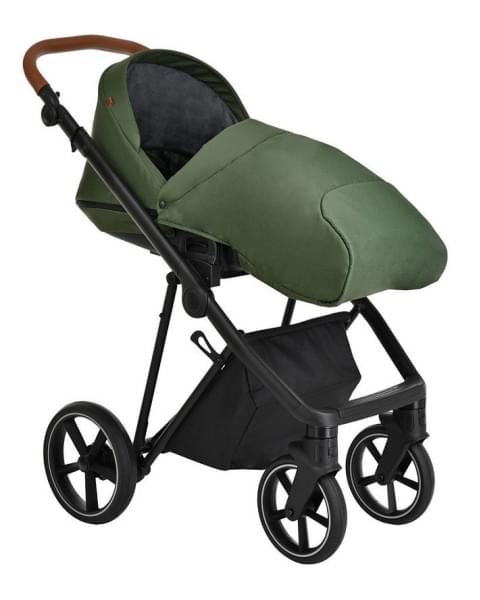 Детская коляска Roan Sol 3 в 1 с автокреслом Tutis Elo Lux EduSky Black RSL/1013 Boho Green