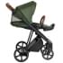 Детская коляска Roan Sol 3 в 1 с автокреслом Tutis Elo Lux EduSky Black RSL/1013 Boho Green