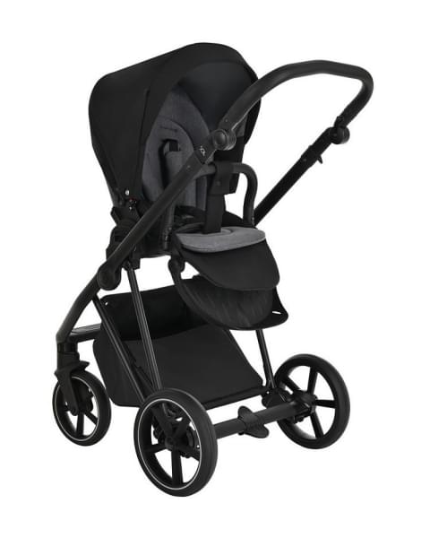 Детская коляска Roan Sol 3 в 1 с автокреслом Tutis Elo Lux EduSky Black RSL/1016 True Black