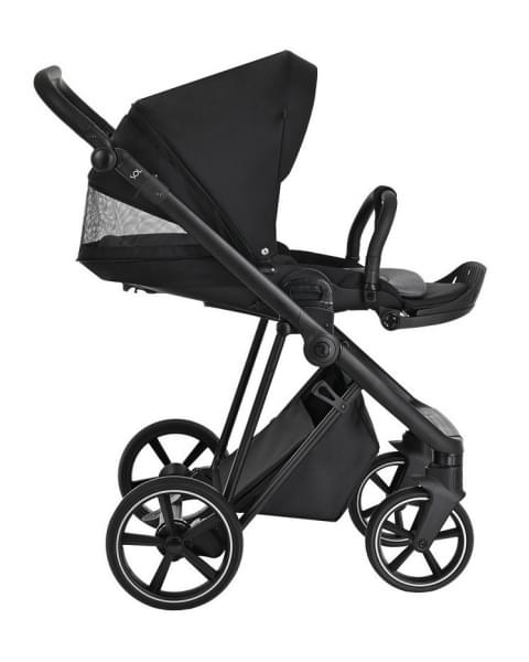 Детская коляска Roan Sol 3 в 1 с автокреслом Tutis Elo Lux EduSky Black RSL/1016 True Black