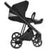 Детская коляска Roan Sol 3 в 1 с автокреслом Tutis Elo Lux EduSky Black RSL/1016 True Black