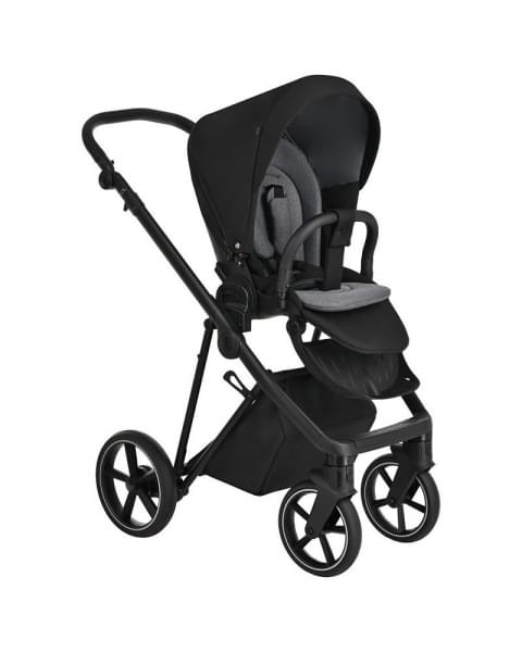 Детская коляска Roan Sol 3 в 1 с автокреслом Tutis Elo Lux EduSky Black RSL/1016 True Black
